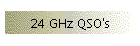 24 GHz QSO's